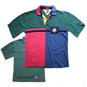 Vintage Tommy Hilfiger Expedition Outdoors Guide Polo Shirt
